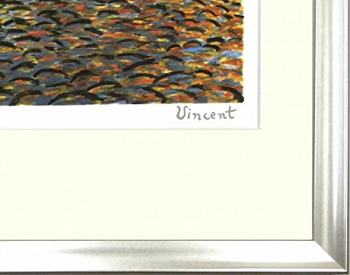 Amazon.co.jp: ゴッホ『夜のカフェテラス』ジクレー＋シルクスクリーン